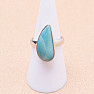 Larimar prsteň striebro Ag 925 LOT191