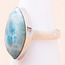 Larimar prsteň striebro Ag 925 LOT288