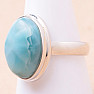 Larimar prsteň striebro Ag 925 LOT289