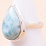 Larimar prsteň striebro Ag 925 LOT290