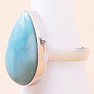 Larimar prsteň striebro Ag 925 LOT291