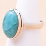 Larimar prsteň striebro Ag 925 LOT307