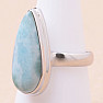 Larimar prsteň striebro Ag 925 LOT313