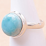 Larimar prsteň striebro Ag 925 LOT329