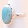 Larimar prsteň striebro Ag 925 LOT335