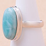 Larimar prsteň striebro Ag 925 LOT338