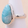 Larimar prsteň striebro Ag 925 LOT349