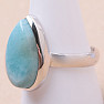 Larimar prsteň striebro Ag 925 LOT357