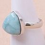 Larimar prsteň striebro Ag 925 LOT358