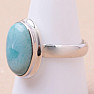 Larimar prsteň striebro Ag 925 LOT360