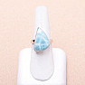 Larimar prsteň striebro Ag 925 LOT54