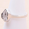 Herkimer diamant prsteň striebro Ag 925 LOT84