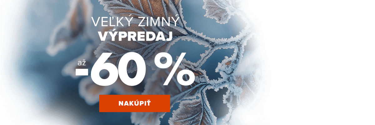 Veľký zimní výpredaj - ZĽAVY AŽ 60 %