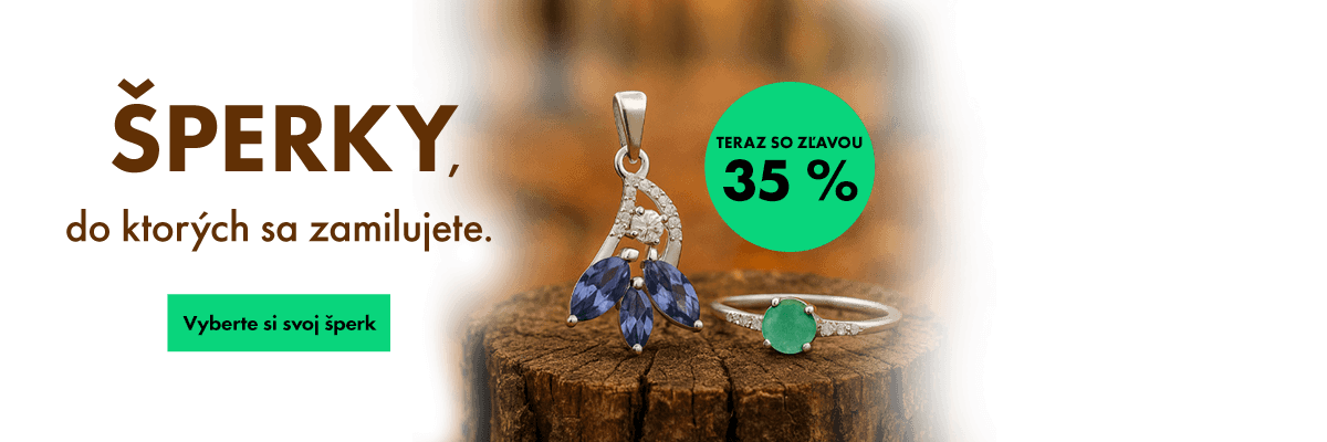 Dnes zľava 35 % na celý sortiment šperkov Nefertitis.