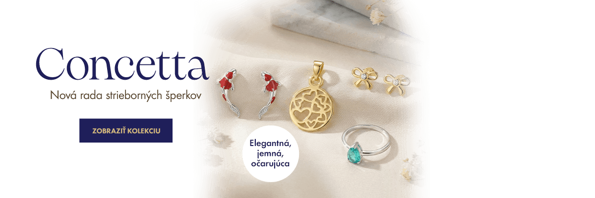 Concetta – elegantná, jemná a očarujúca kolekcia, ktorá rozžiari každý okamih vášho dňa.