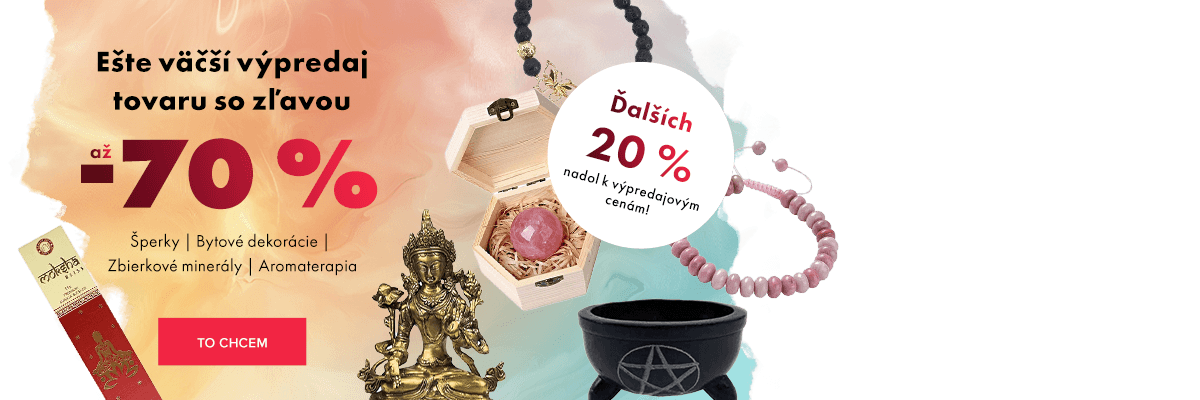 Posledné dni výpredaja navyše s extra zľavou 20 %